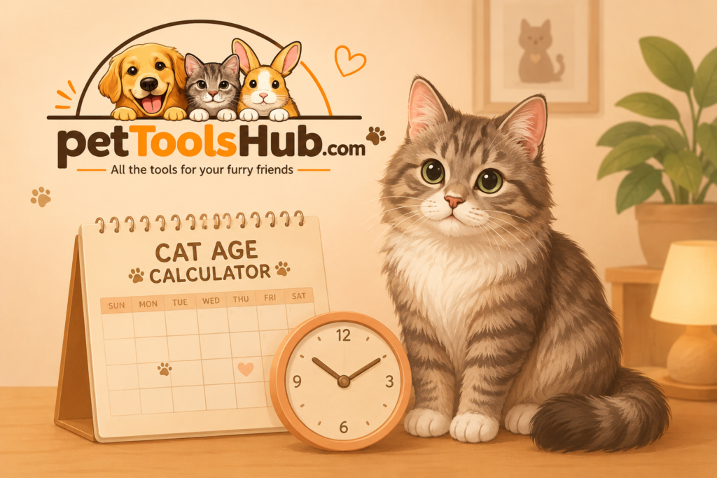 Cat Age Calculator – Find Your Cat’s Real Age in Human Years